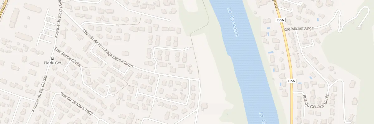Plan du 17 Rue Michel Petrucciani à Muret
