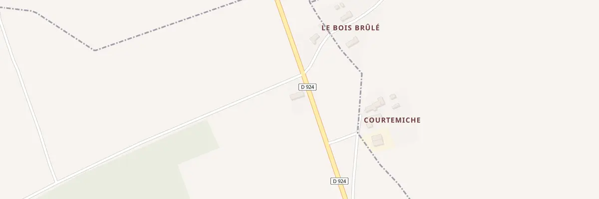 Plan du 5070 Le Bois Brule à Conan