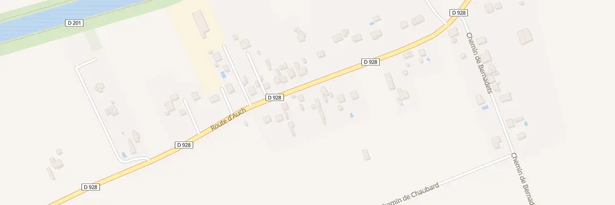 Plan du 1463 Rte d’Auch à Montauban