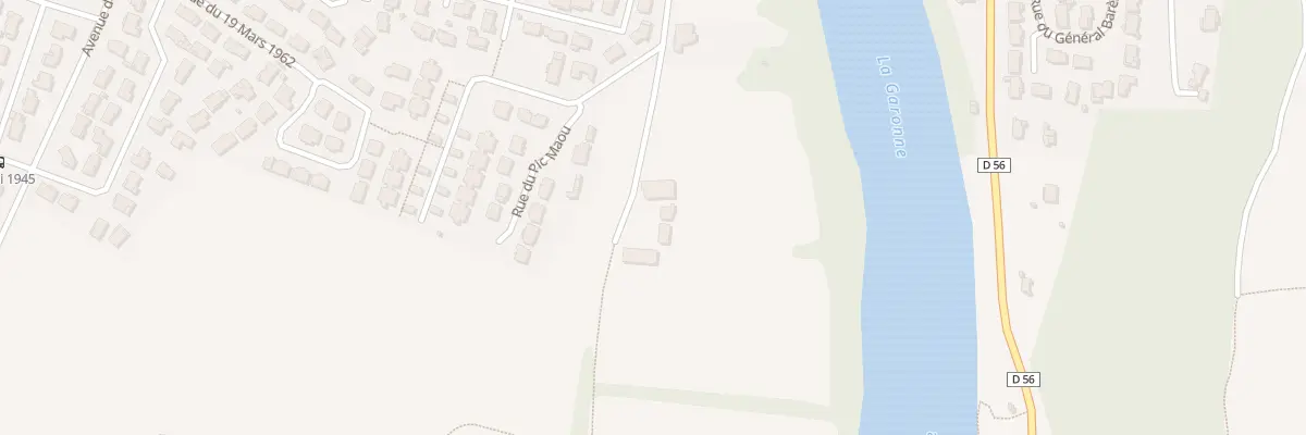 Plan du 64 Che de l’Ermitage St Martin à Muret