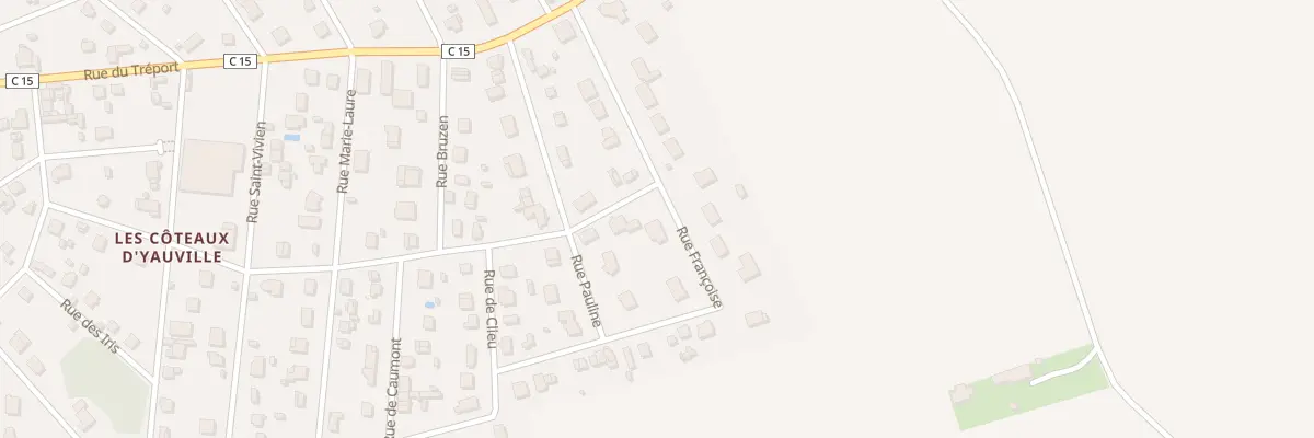 Plan du 10 Rue Francoise à Criel-sur-Mer