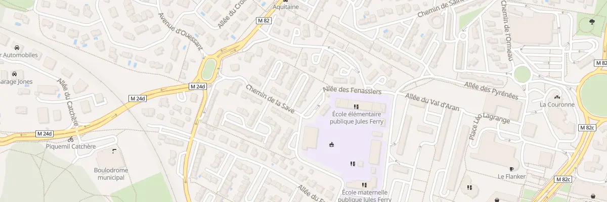 Plan du 49 Che de la Save à Colomiers