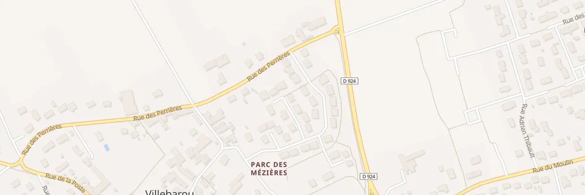 Plan du 4 Imp des Murets à Villebarou