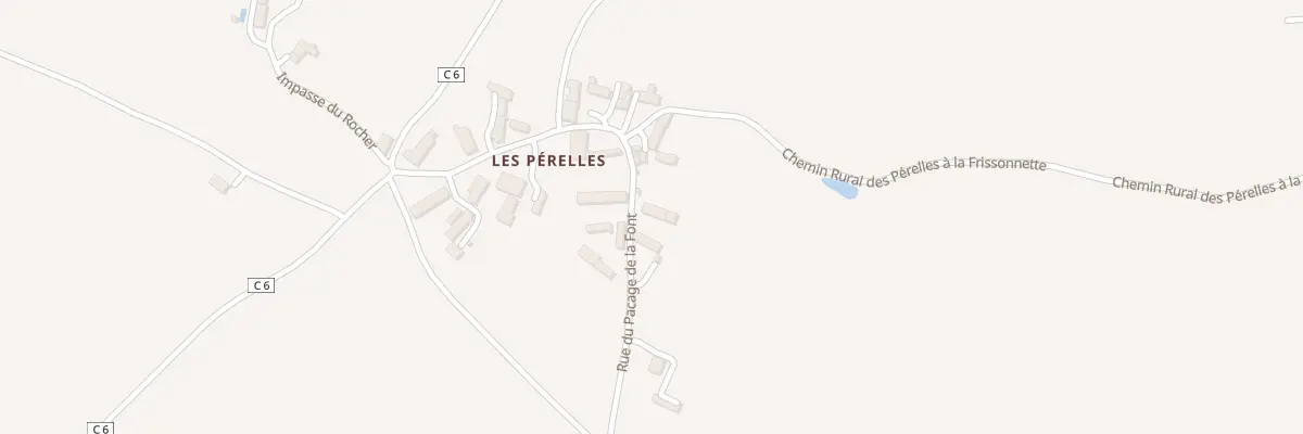 Plan du 5295 Les Perelles à Chaillac