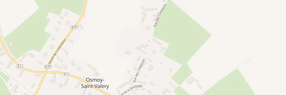 Plan du 12 Rue des 3 Maisons à Osmoy-Saint-Valery