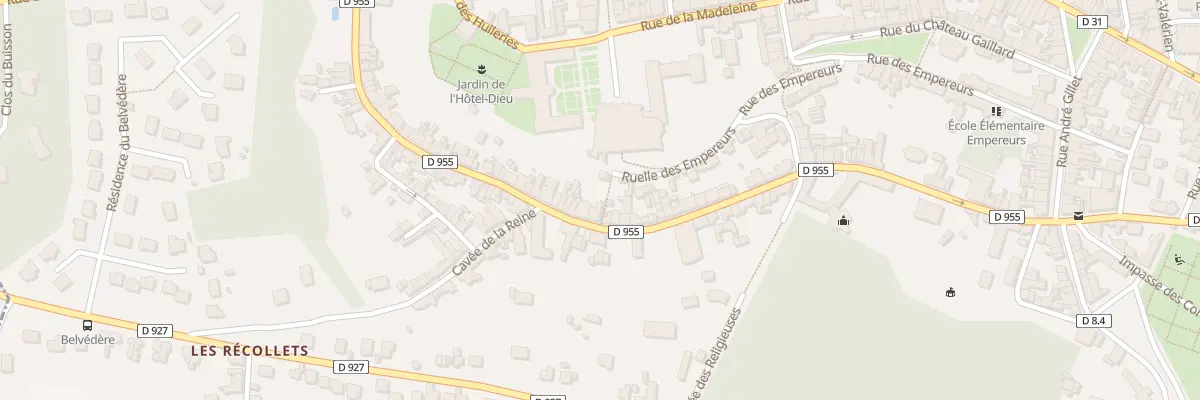 Plan du 21 Rue du Val Saint-aignan à Châteaudun