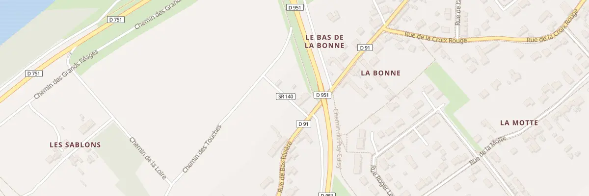 Plan du 57 Rue de Bas-Rivière à Blois