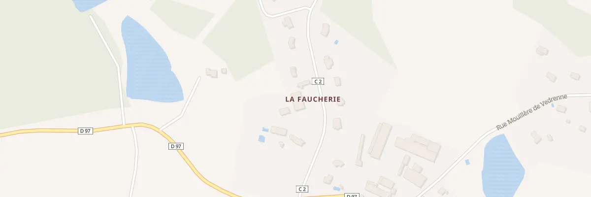 Plan du 7 Rue de la Faucherie à Bonnac-la-Côte