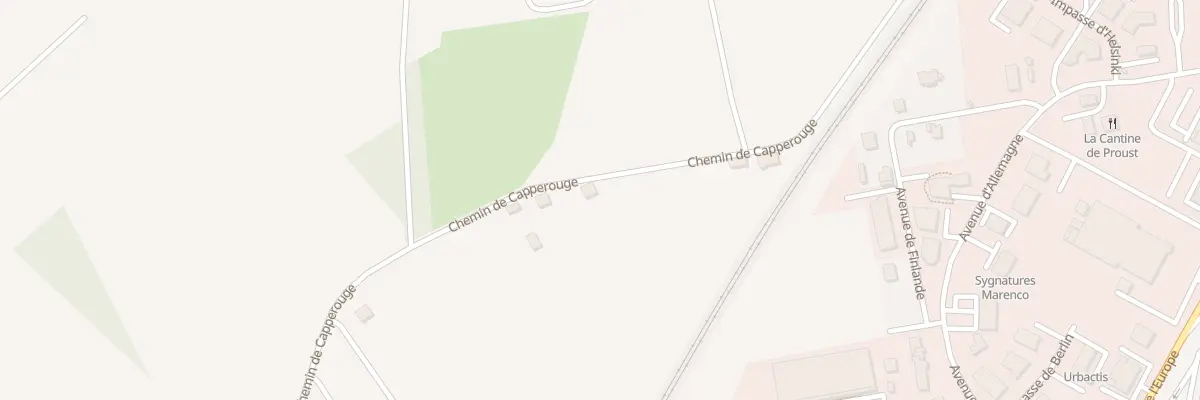 Plan du 768 Che de Capperouge à Montauban