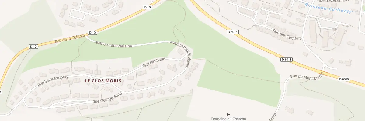 Plan du 6 Av Paul Verlaine à Gaillon