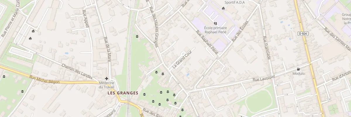 Plan du 10 Grand Cour à Blois
