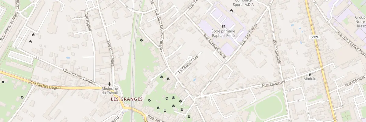 Plan du 10B Grand Cour à Blois