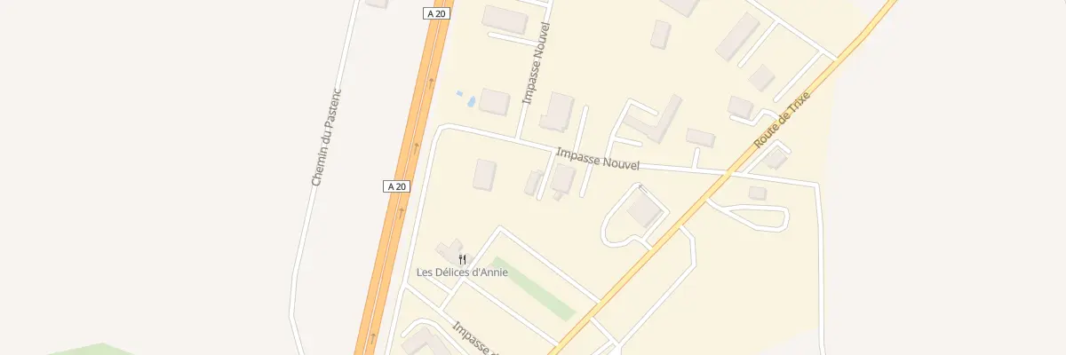 Plan du 165A Imp de Nouvel à Bressols