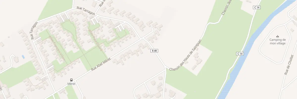 Plan du 35 Rue Abel Meret à Châteaudun
