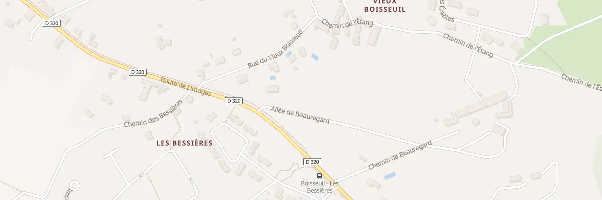 Plan du 5005 Vieux Boisseuil à Boisseuil