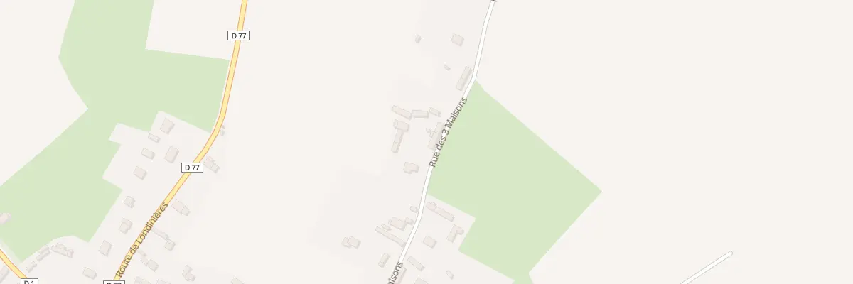 Plan du 7 Rue des 3 Maisons à Osmoy-Saint-Valery
