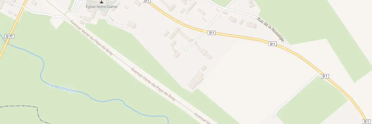 Plan du 30 Rte de Neufchâtel à Osmoy-Saint-Valery