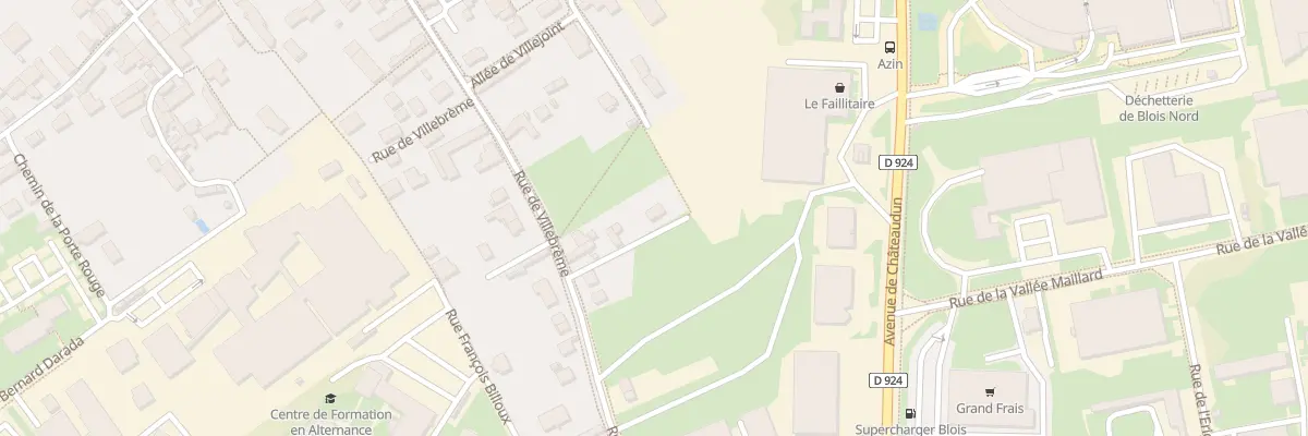 Plan du 49B Rue de Villebrême à Blois