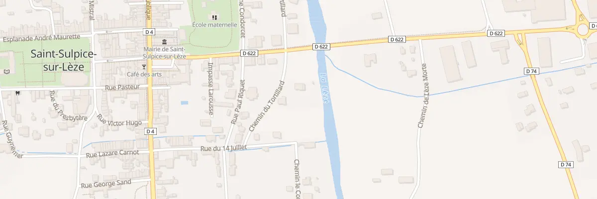 Plan du 4 Che du Tortillard à Saint-Sulpice-sur-Lèze