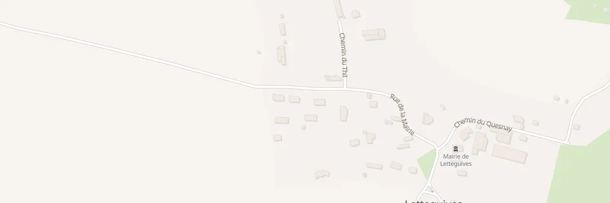 Plan du 475 Rue de la Mairie à Letteguives