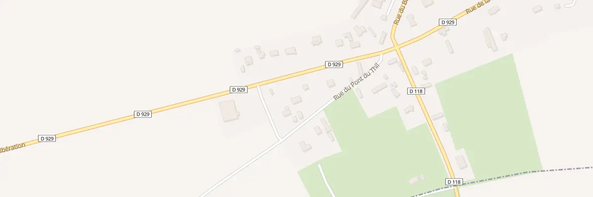 Plan du 14 Rue de la Libération à Maucomble