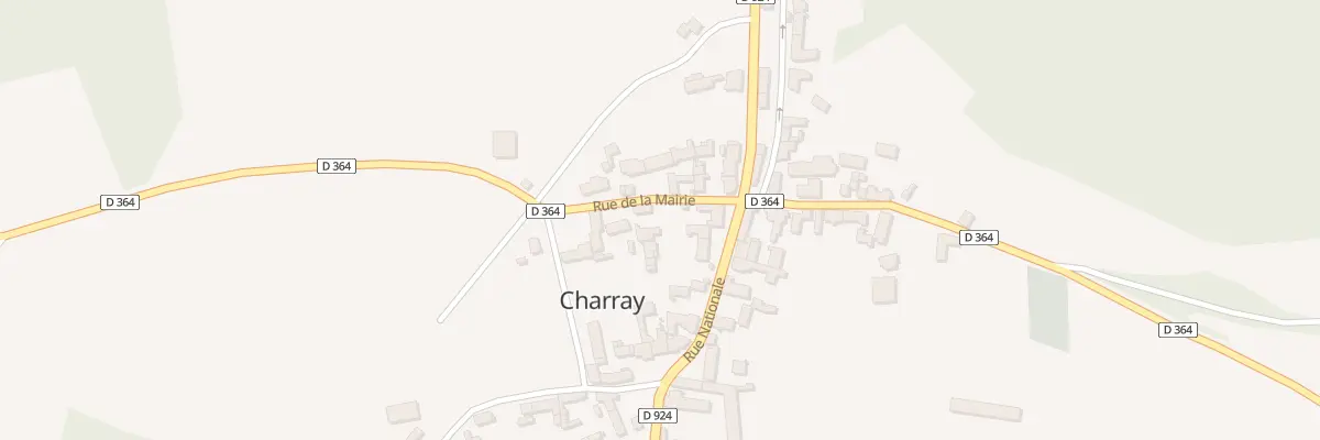 Plan du 3 Rue de la Mairie A Charray à Cloyes-les-Trois-Rivières