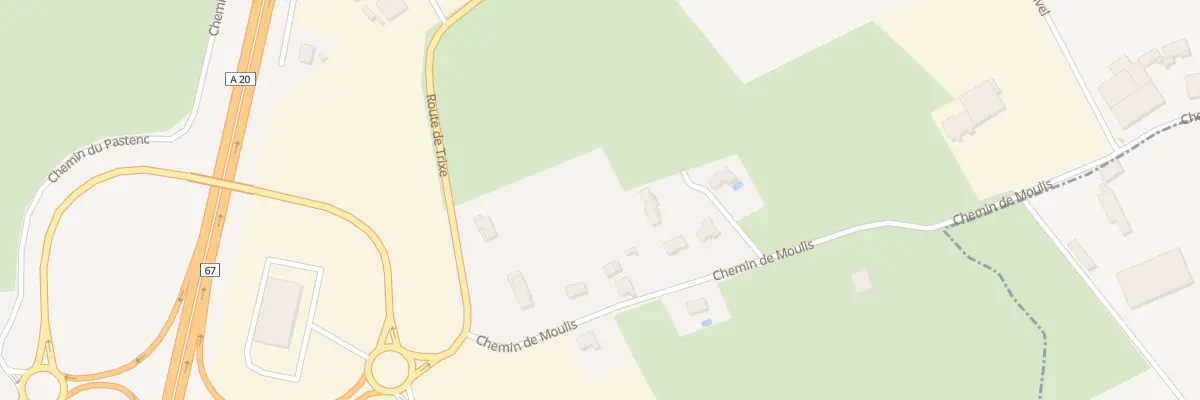 Plan du 1380 Che de Moulis à Bressols