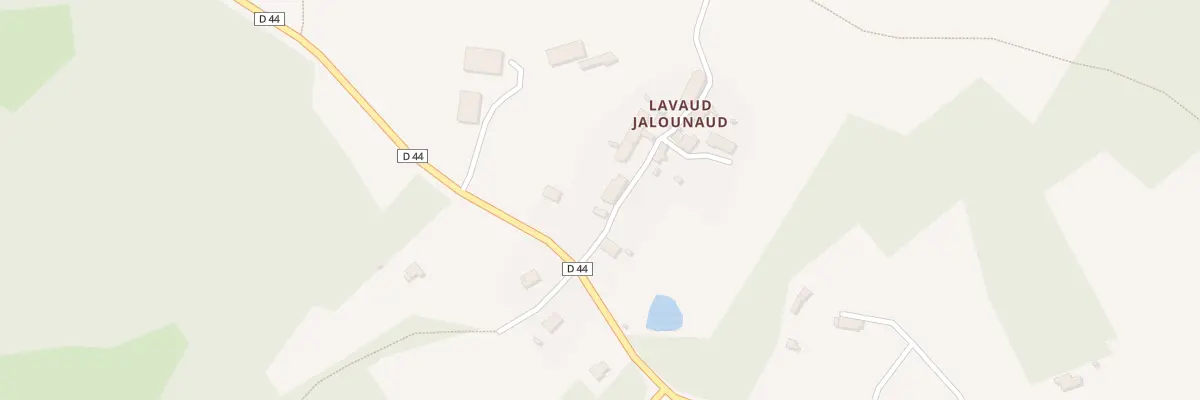 Plan du 17 Lavaud Jalounaud à Razès