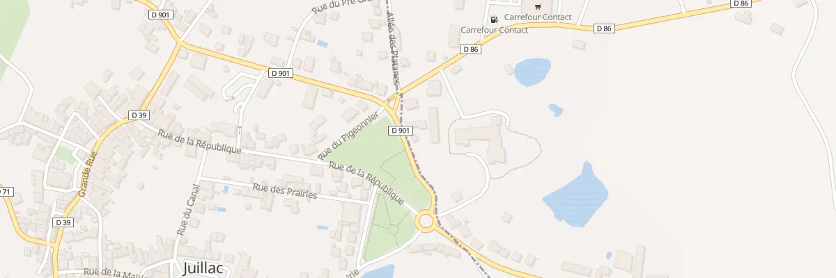 Plan du 5047 Les Pres Longs à Chabrignac