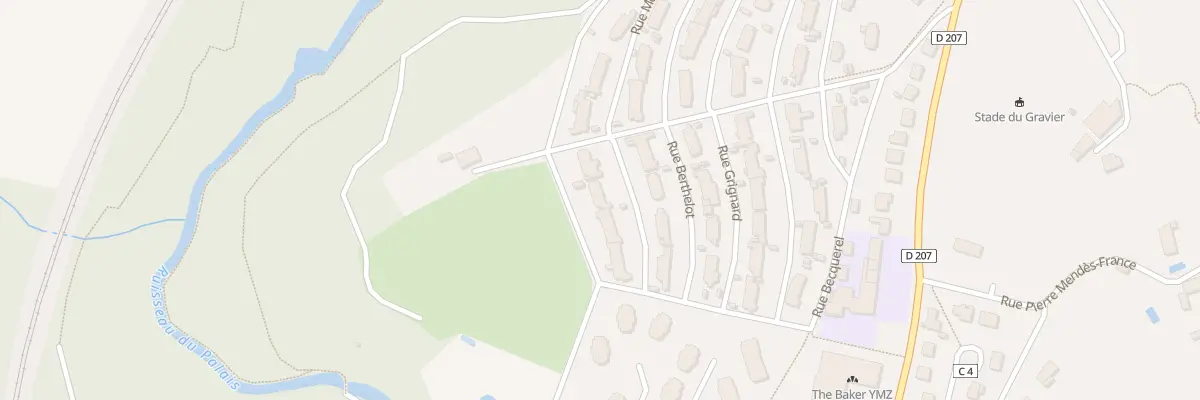 Plan du 10 Rue Joule au Palais-sur-Vienne