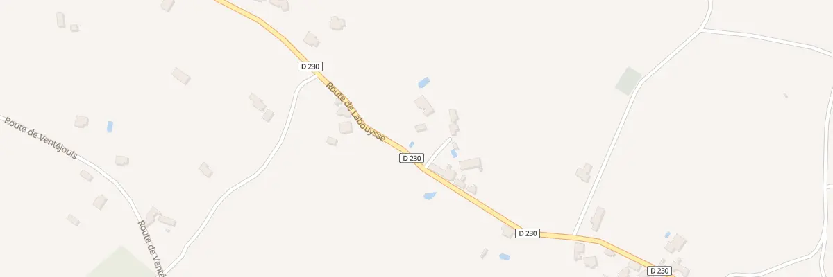 Plan du 618 Rte de Labouysse à Saint-Vincent-Rive-d’Olt