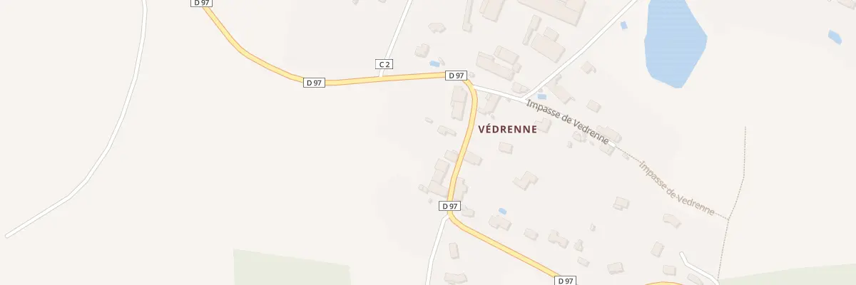 Plan du 12 Rue de Védrenne à Bonnac-la-Côte