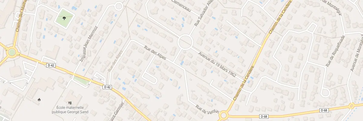 Plan du 11 Rue de Verdun à Frouzins