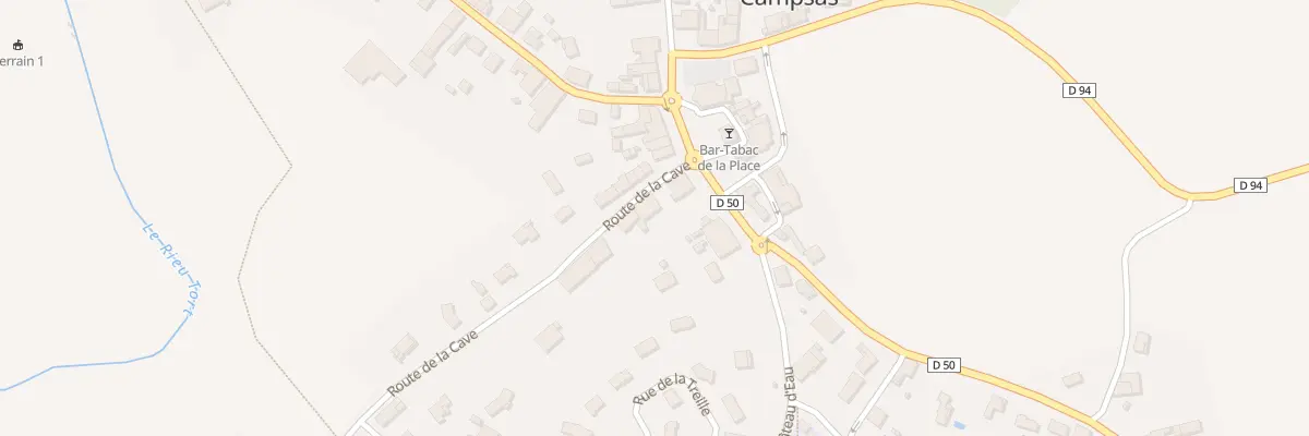 Plan du 49 Rte de la Cave à Campsas