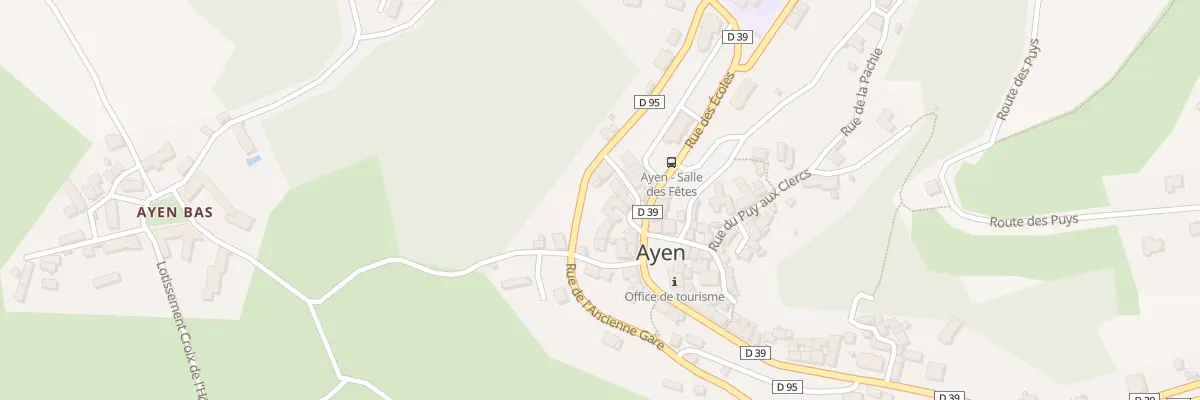Plan du 5 Rue Du Tambourinaire à Ayen