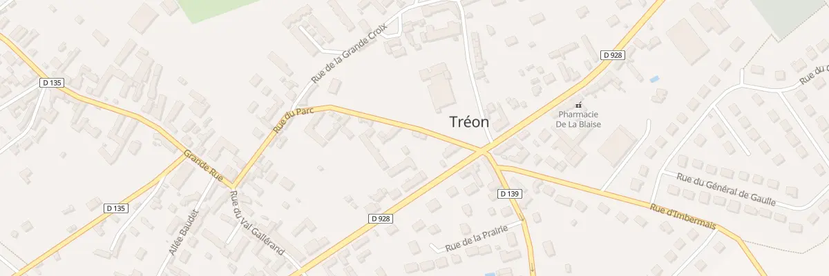 Plan du 22 Rue du Parc à Tréon