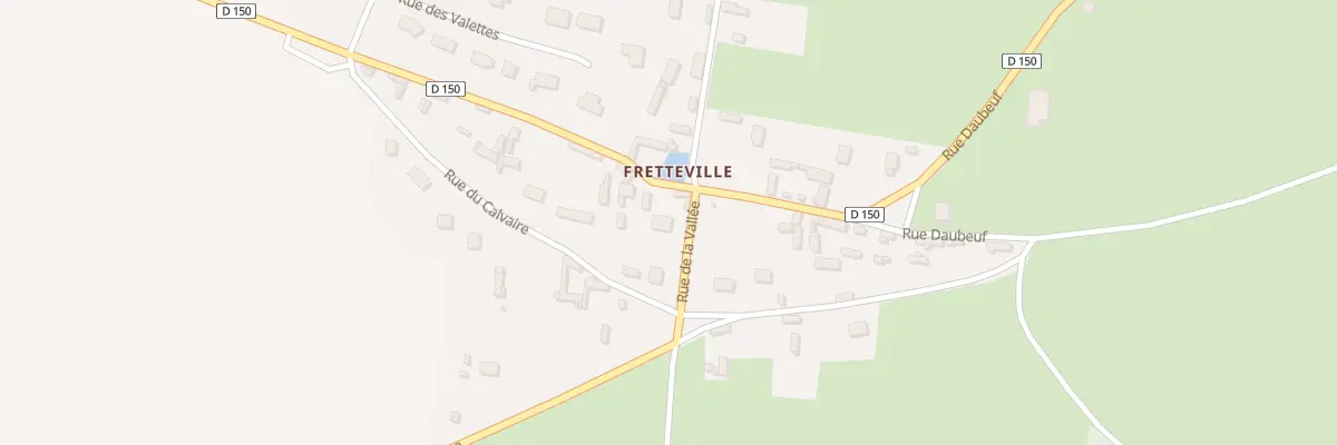 Plan du 94 Fretteville à Daubeuf-près-Vatteville