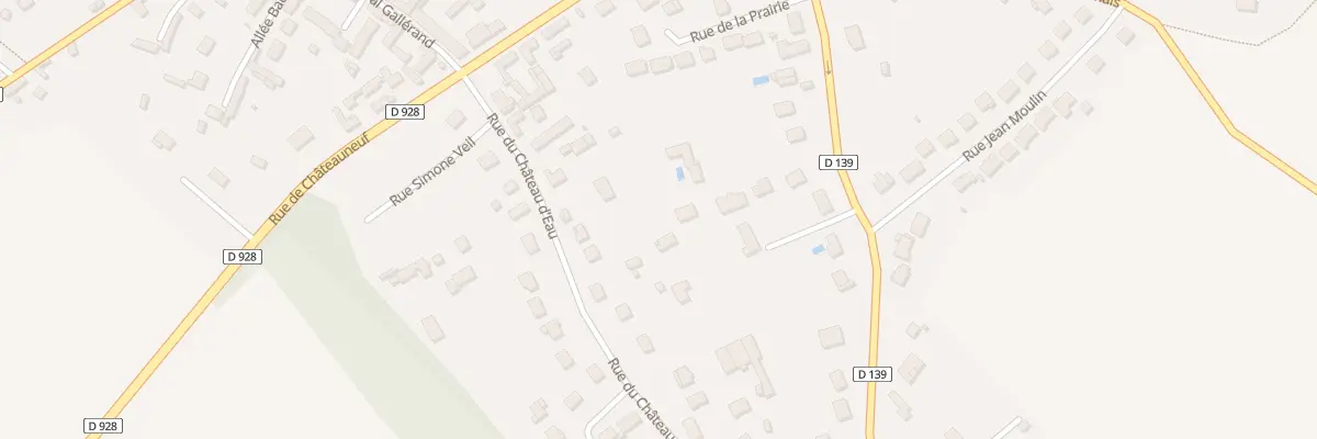 Plan du 11 Rue du Château d’Eau à Tréon