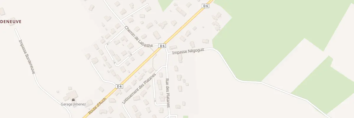Plan du 48 Imp Negoguit à Campsas