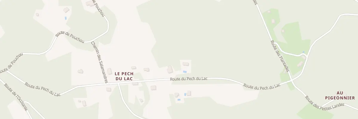 Plan du 583 Rte du Pech du Lac à Veyrignac