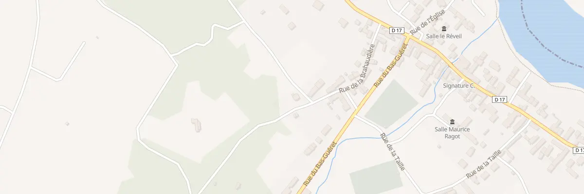 Plan du 14 Rue de la Brahaudiére à Mareuil-sur-Cher