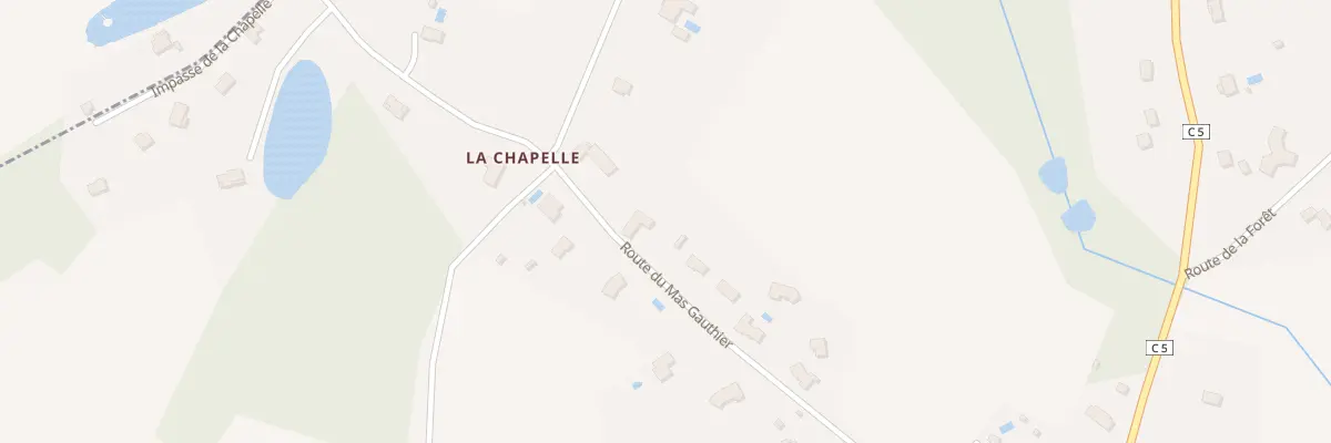 Plan du 28 Rte du Mas Gauthier à Boisseuil