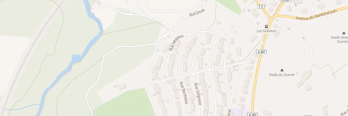 Plan du 22 Rue Moissan au Palais-sur-Vienne