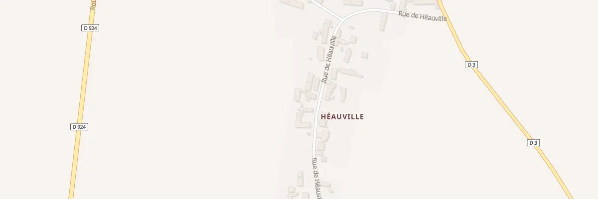 Plan du 22 Rue de Héauville à Ouzouer-le-Doyen