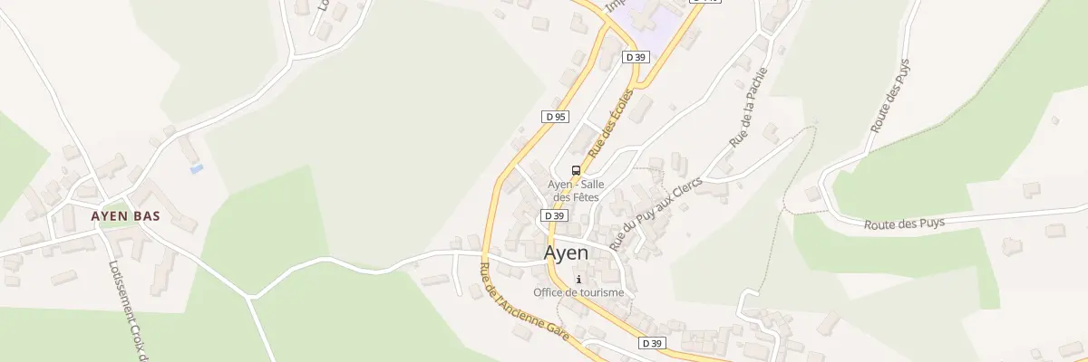 Plan du 5 Pl Du Foirail à Ayen