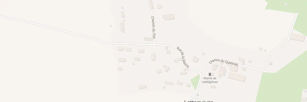 Plan du 407 Rue de la Mairie à Letteguives