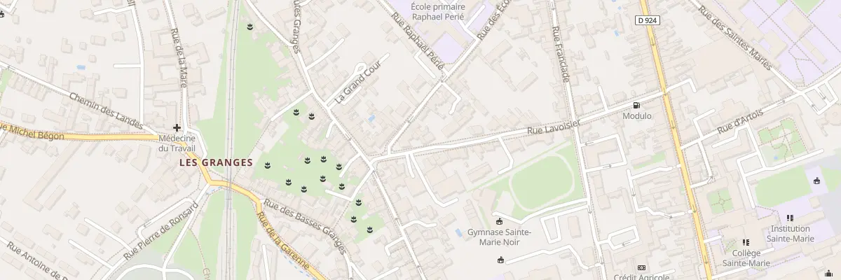 Plan du 25 Rue Lavoisier à Blois