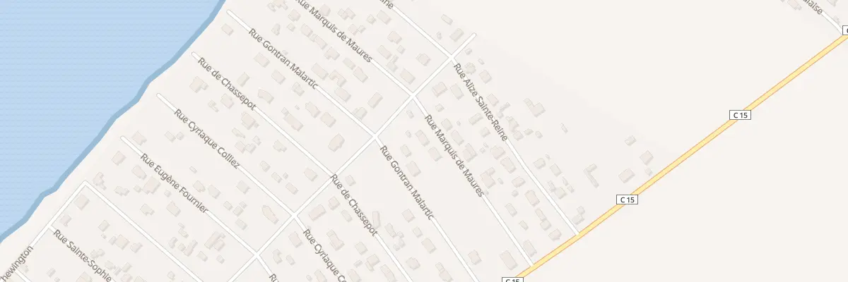 Plan du 15 Rue du Marquis des Maures à Criel-sur-Mer