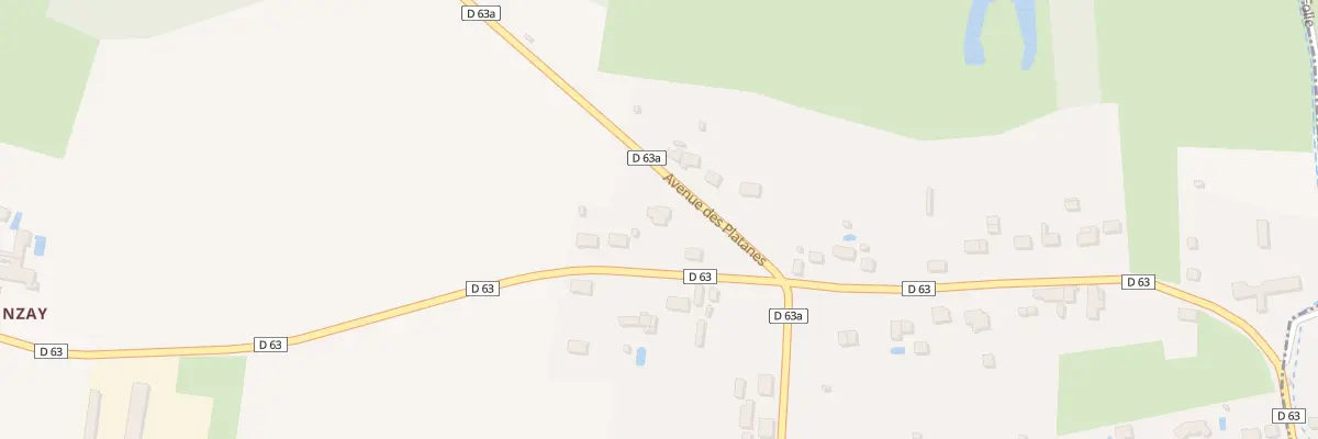 Plan du 6 Av des Platanes à Palluau-sur-Indre