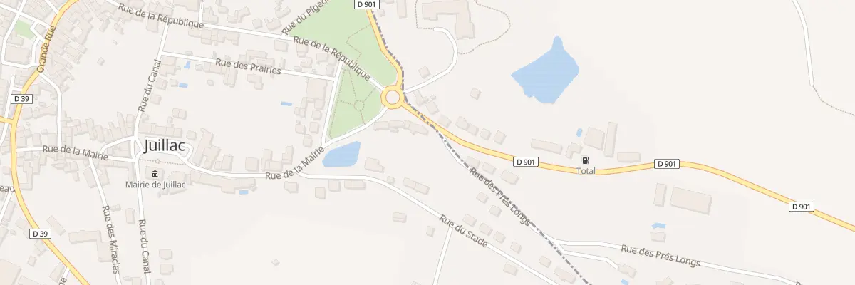 Plan du 5570 Le Bourg à Juillac